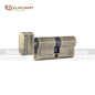 EuroArt Turn & Key Cylinder, Size 70mm , AB, MBL, PB & SN Finish- CYD370