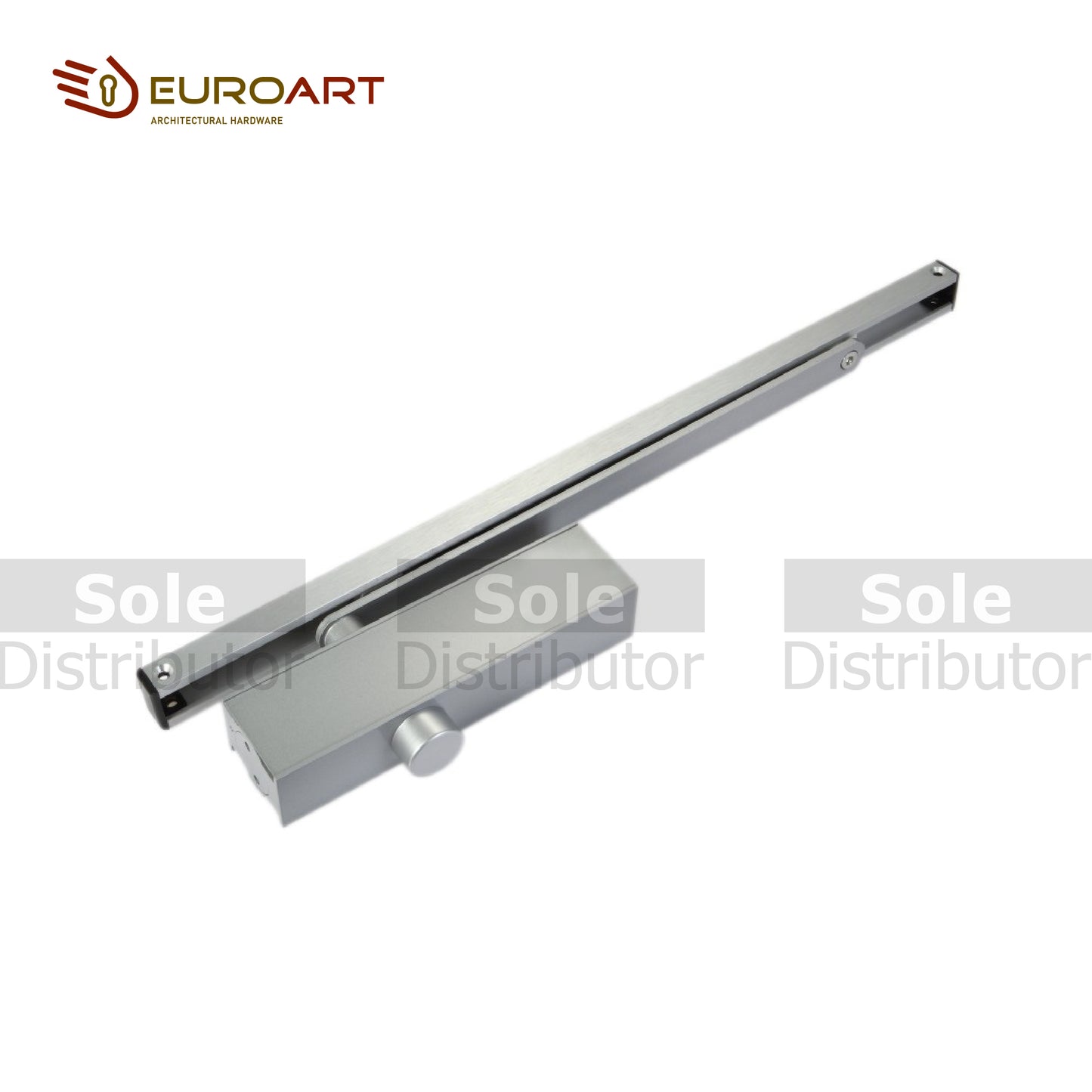Euroart Standard Door Closers, for 45-80kg Doors 180° Opening Angle - DC5024