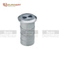 EuroArt Dust Socket Dimension 19mm Satin Stainless Steel Finish- DESS550