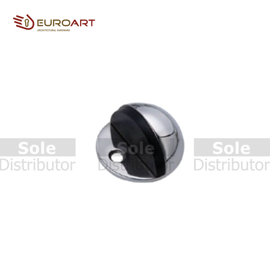 EuroArt Floor Mounted Door Stopper Dimension 44mmx25mm Stainless Steel - DSS213