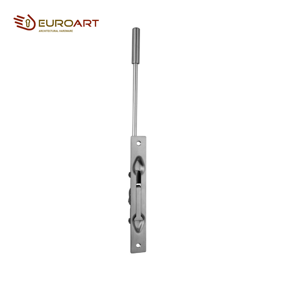 EuroArt Metal Door Flush Bolt Finish Satin Stainless Steel- FBS21