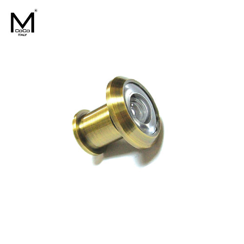 Mcoco Door Viewer Large & Small, Antique Brass & Stainless Steel Finish- GK756