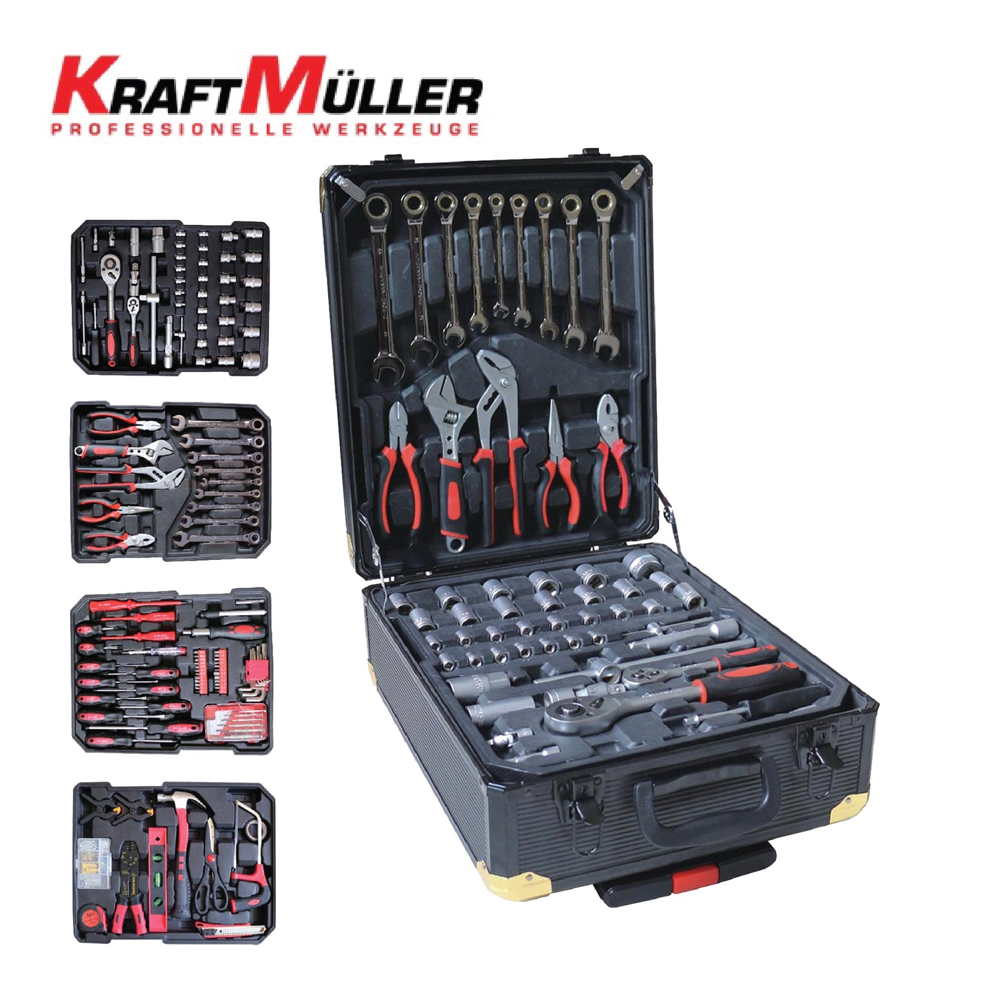 KraftMuller Hand Tools 326 Pieces Set - KM-326PCS