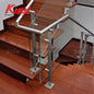 Kich Hand Rail Top Mounted Flat Baluster System With Glass Stainless Steel 316 Grade - DT52-3-GLS