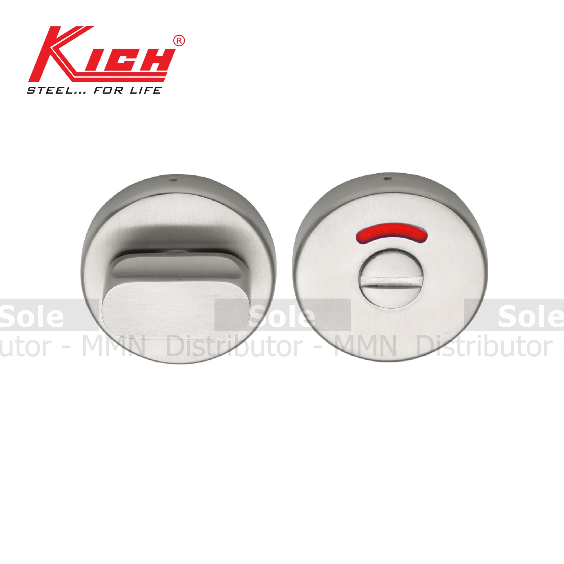 Kich Thumb Turn Indicator Lock, Diameter ø55, Stainless Steel 316 Grad ...