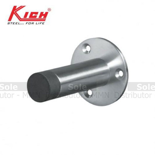 Kich Wall Mounted Door Stopper, Sizes 75mm & 100mm, Corrosion Resistant AISI Stainless Steel 316 Grade  - KDST