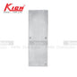 Kich Push Plate, Size 300x100x1.2mm, Stainless Steel 304 Grade - KKLPLS300SS