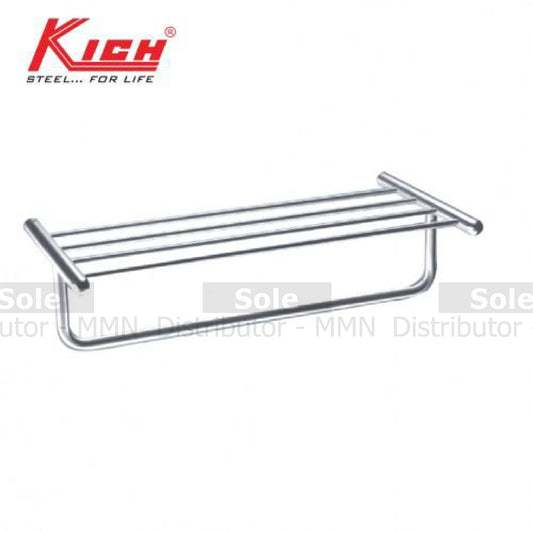 Kich Towel Rack, Length 450mm & 650mm, AISI Corrosion Resistance Stainless Steel 316 Grade, Matt & Glossy Finish - KTTRC