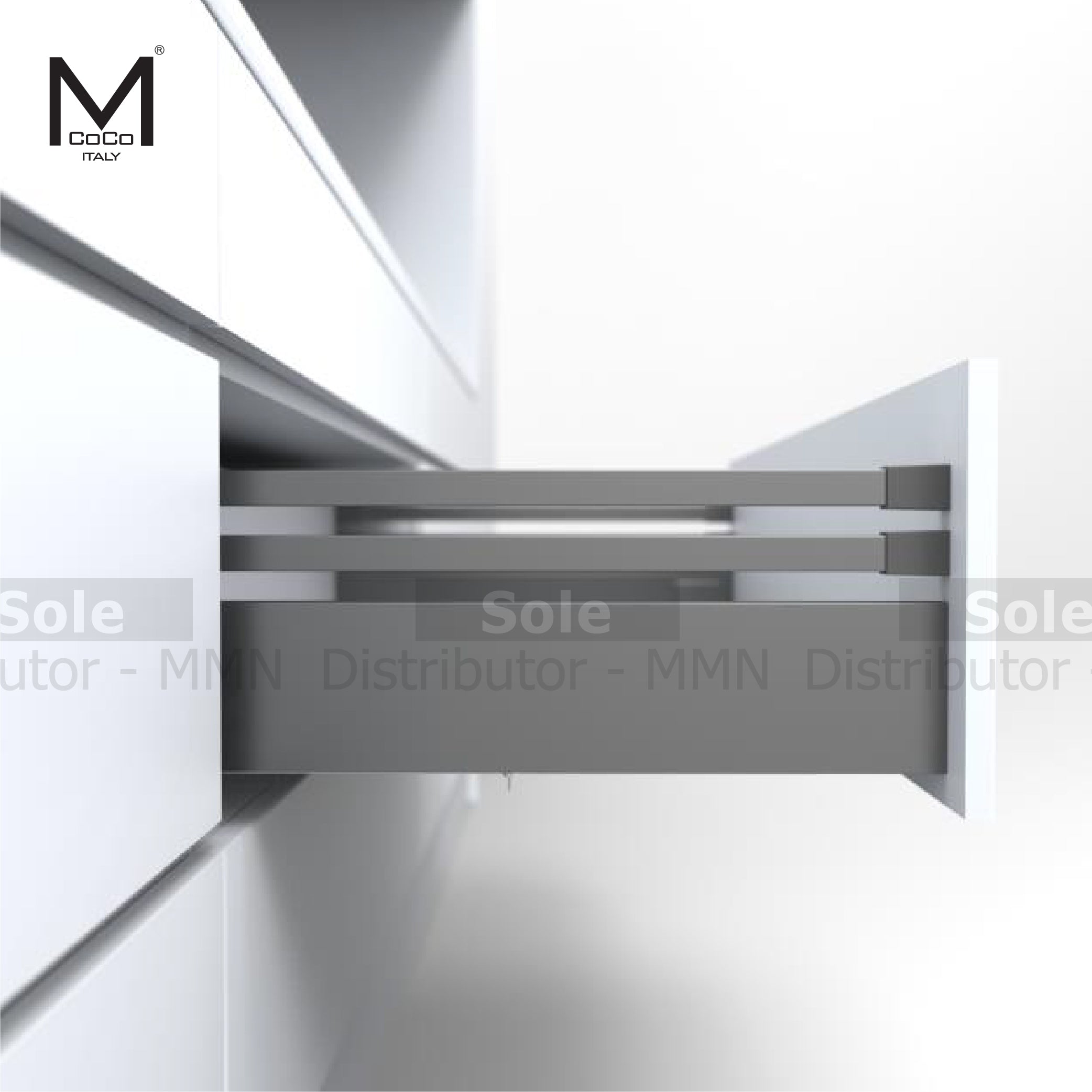 Mcoco Innotect & Quadro Railing High Height 500mm (20 Inches) Grey Col ...