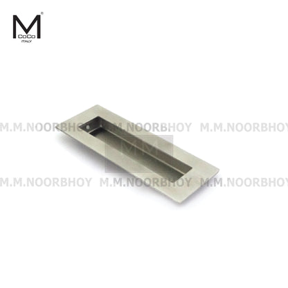 Mcoco Square Flush Handle, Sizes 102,125,150mm x 51mm, Antique Brass & Stainless Steel Finish - FH204