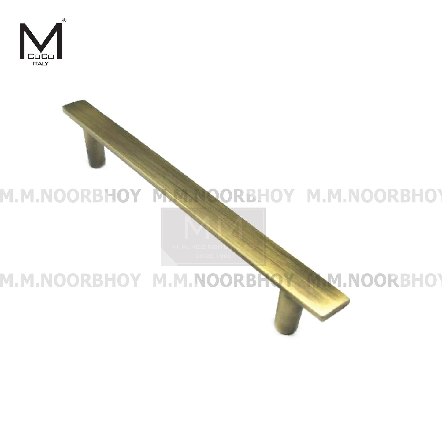 Mcoco Cabinet Handle Size 96mm MBN & MSB Finish - 5842.96
