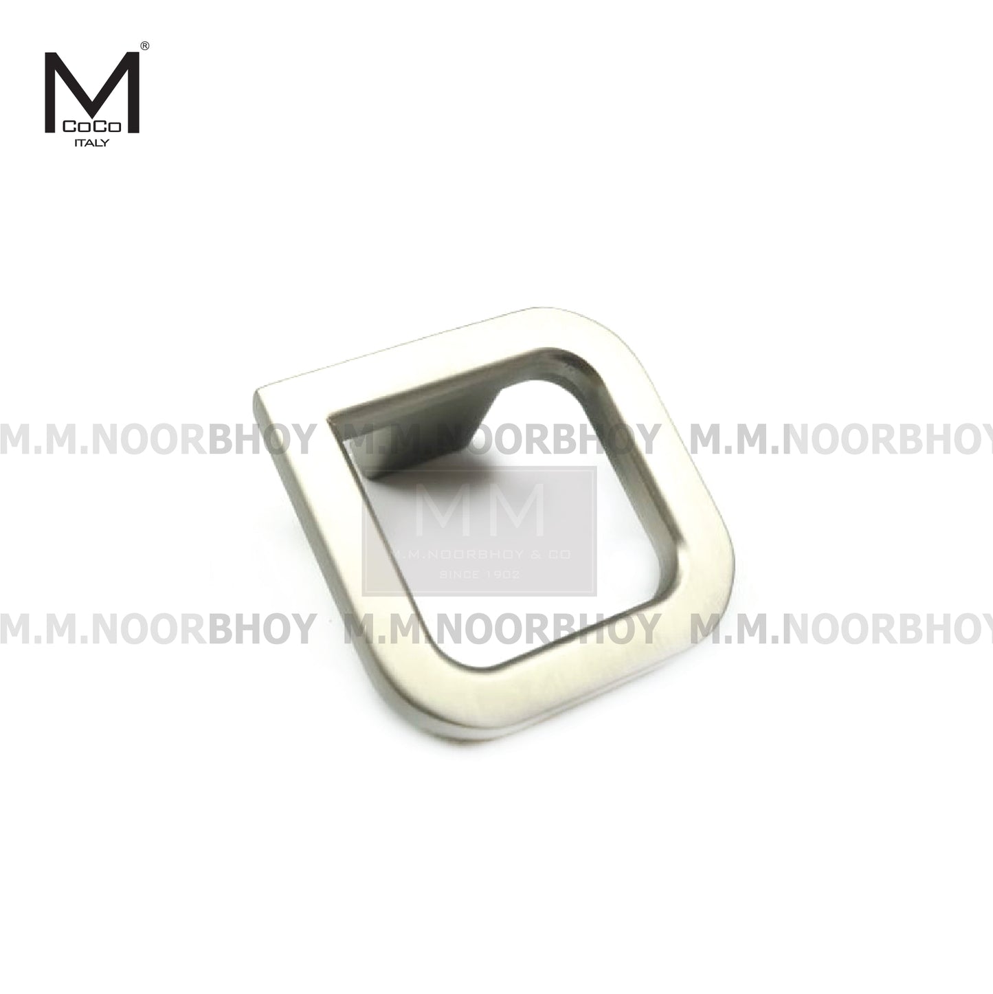 Mcoco Ring Knob Square MBN & MSB Finish - 5814