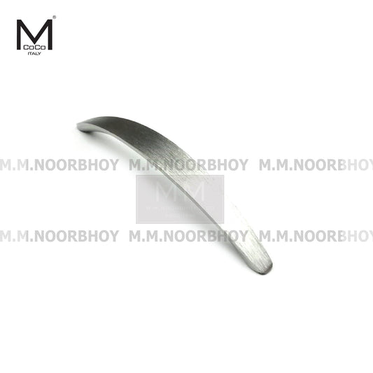 Mcoco Cabinet Handle Size 96mm,128mm & 160mm Aluminium Stainless Steel Grey - 1020.