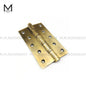 Mcoco Nurbi Door Hinges With Ball Bearing, Sizes 3x2 to 6x6 Inches, Stainless Steel & Antique Brass Finish - BBN