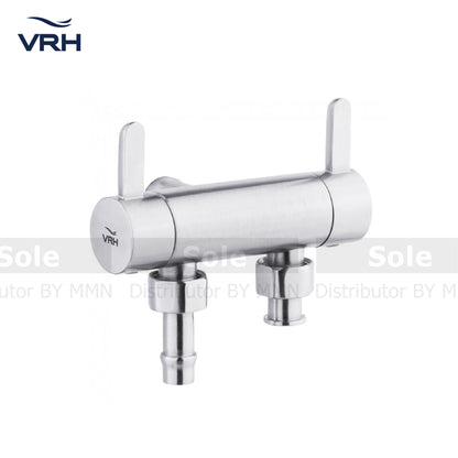 VRH Multi- Function Faucet With Hose Connector, Stainless Steel- HFVSB.7120P7
