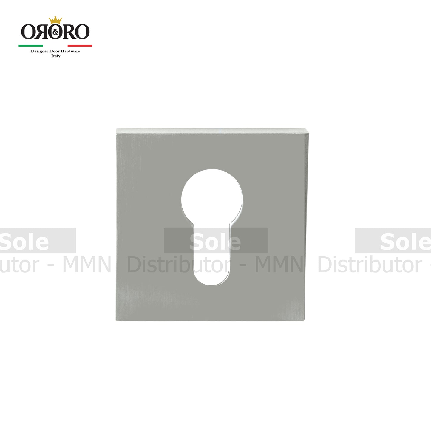 Oro & Oro Square Key Hole Size (54X54)mm MAB,MSN & BLK Finish - OROKHS14E