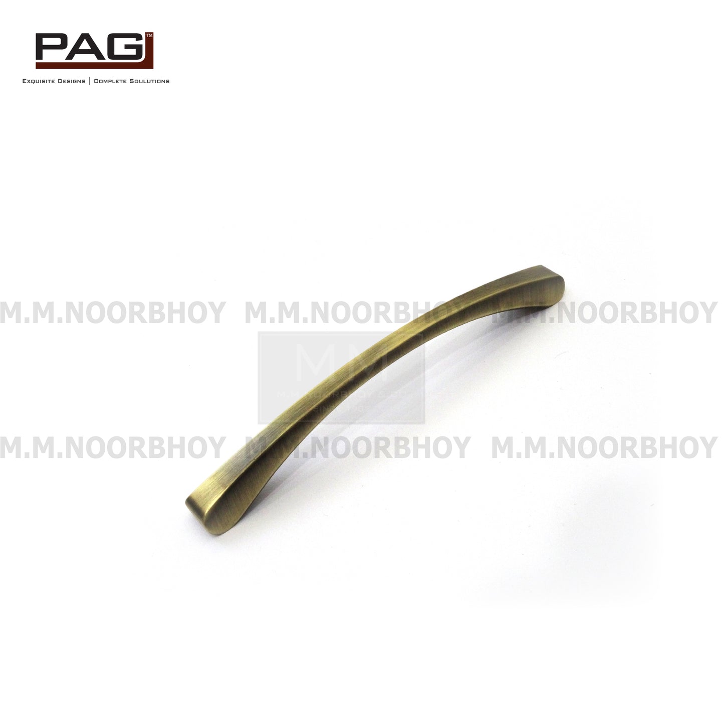 Pag Cabinet Handle, Size 96mm,128mm,288mm , Zinc Antique Bronze & Silver Satin Finish - P2684