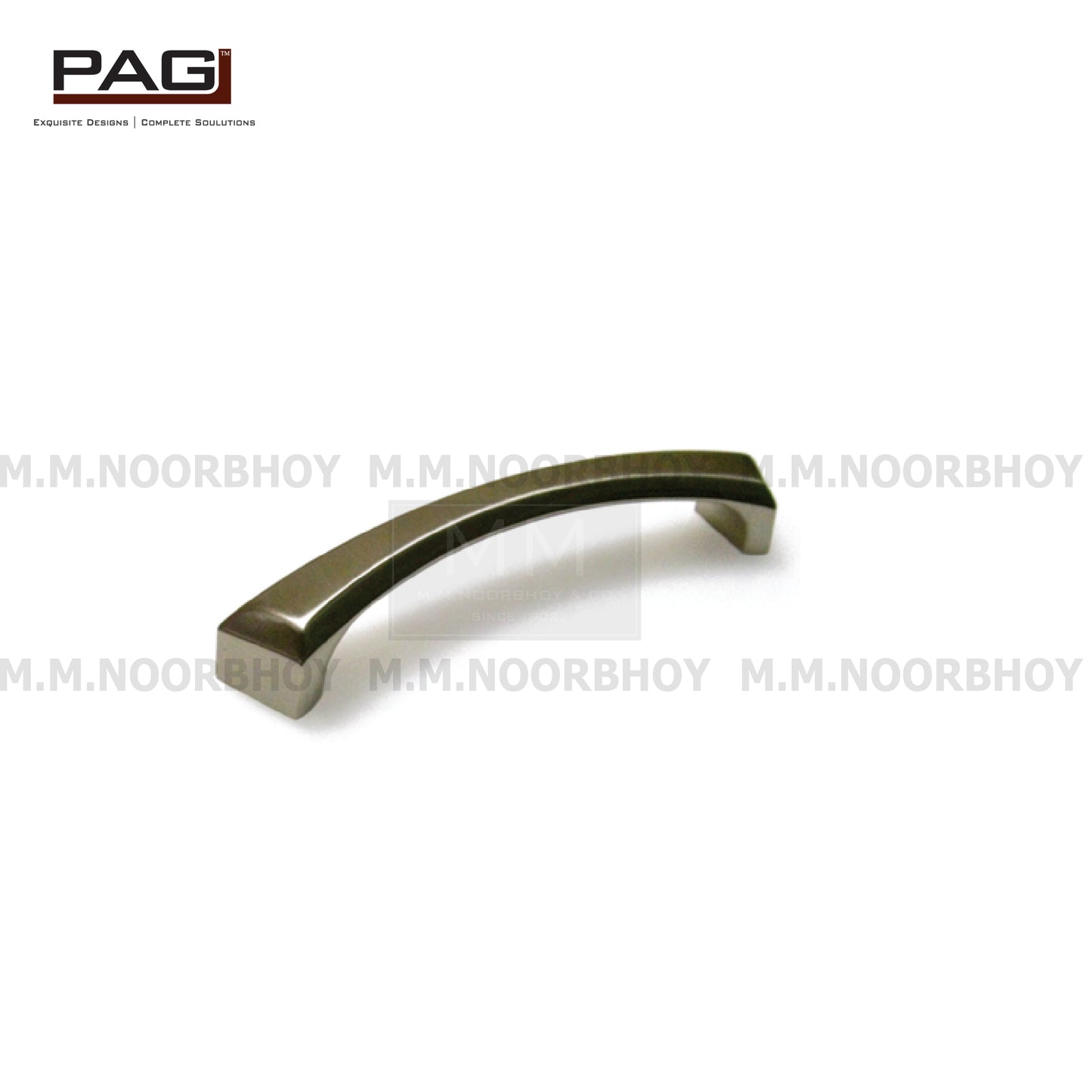 Pag Cabinet Handle , Size 96mm,128mm,160mm,224mm & 288mm , Zinc Antique Bronze & Silver Satin - P2641