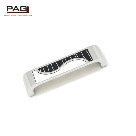 Pag Cabinet Handle , Size 96mm,160mm,224mm & 288mm , Zinc CP BL/WH Finish - P2652