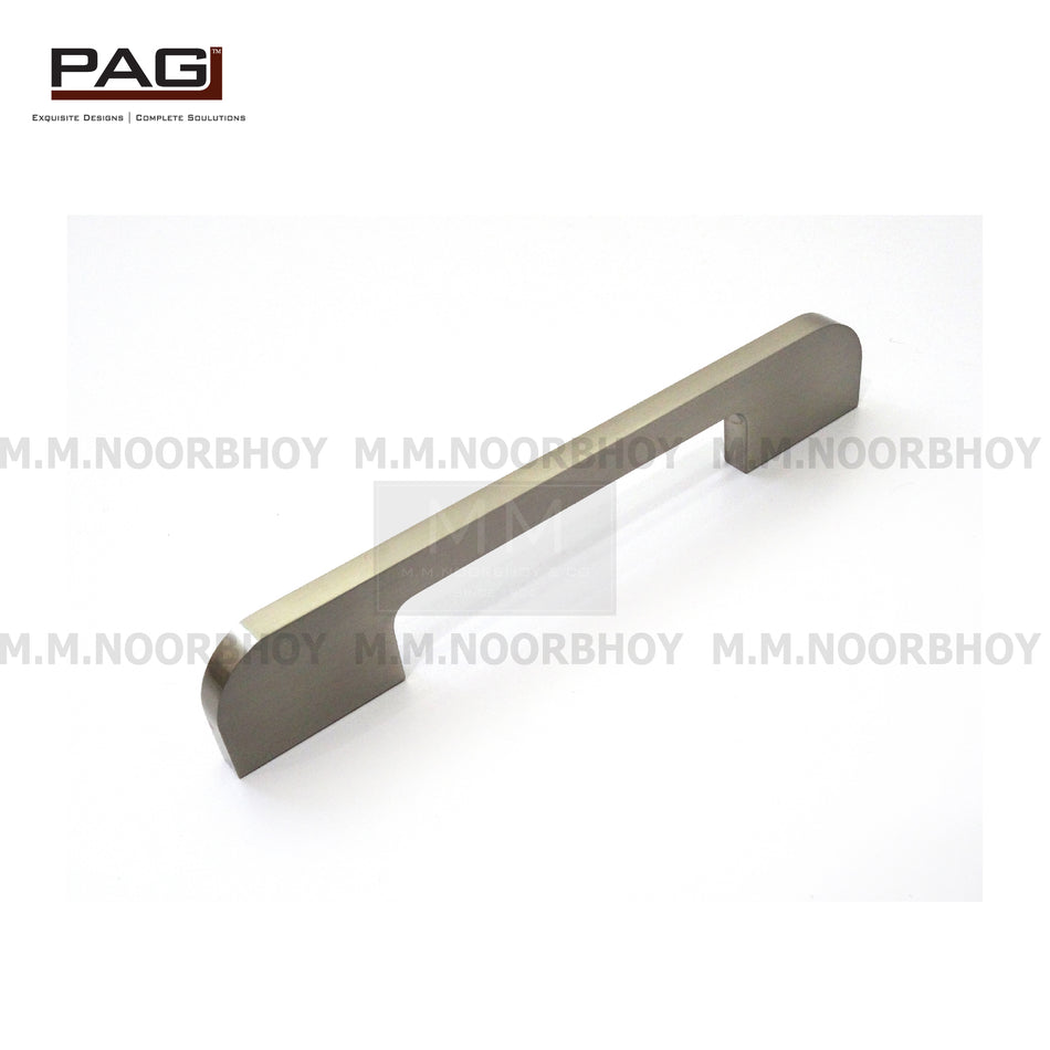 Pag Cabinet Handle , Size 96mm , Aluminium Silver Stain Finish - P2706.96SS