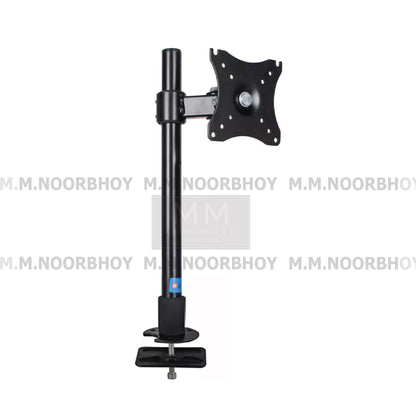 Mcoco TV Bracket Desk Mount Single Arm for LED &amp; LCD අඟල් 14 සිට 26 දක්වා, දිග 400mm, කළු වර්ණය - XC05.400