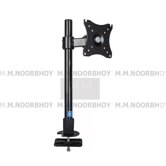 Mcoco TV Bracket Desk Mount Single Arm For LED & LCD 14 to 26 Inches, Length 400mm, Black Colour - XC05.400