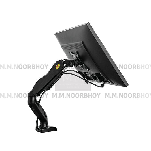 Mcoco Single Arm Desk Mount Head Rotatable LCD TV Bracket Black Colour - NBF80