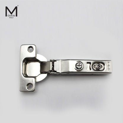 Mcoco Two Way Clip On Soft Closing Hinge 35mm Stainless Steel  (Pair) -H82AHO