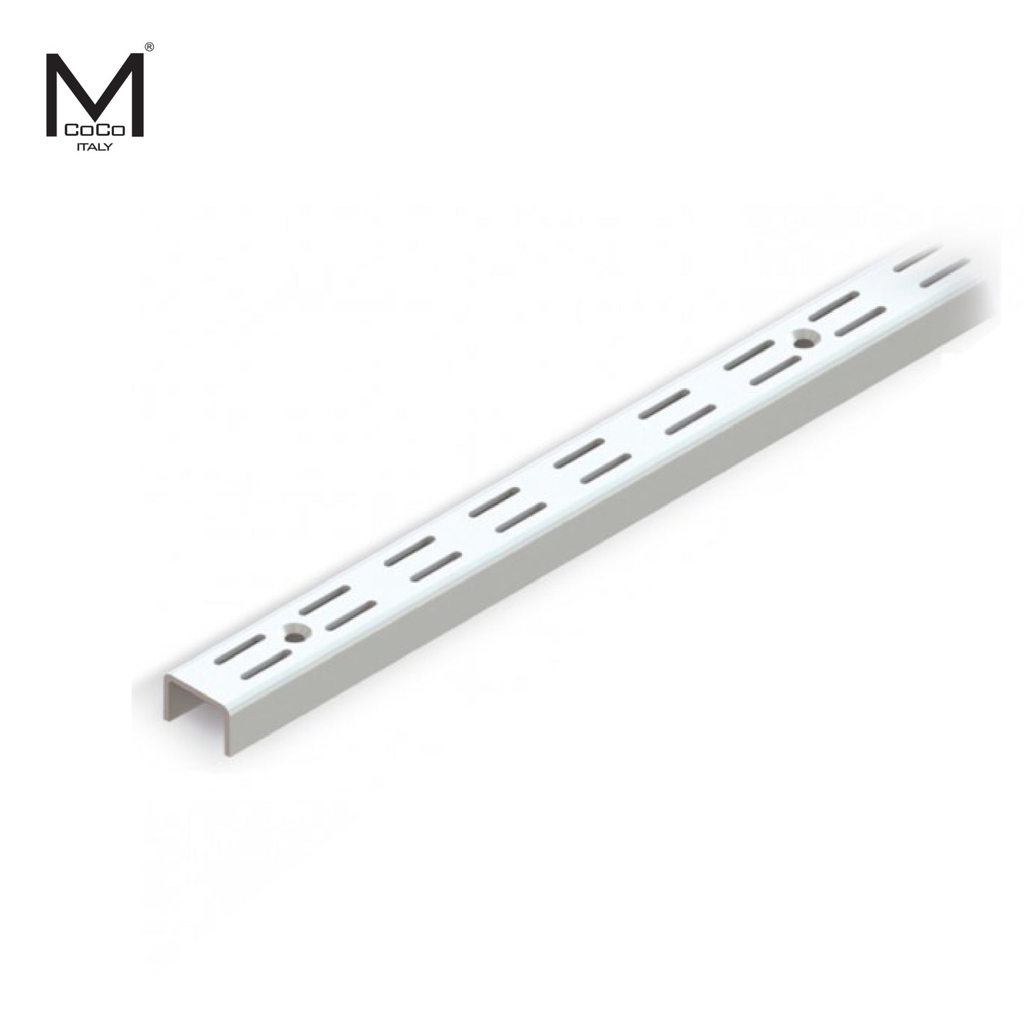 Mcoco Sonice Shelf Bar, Sizes 6.75 to 94 Inches, White Colour- BAR