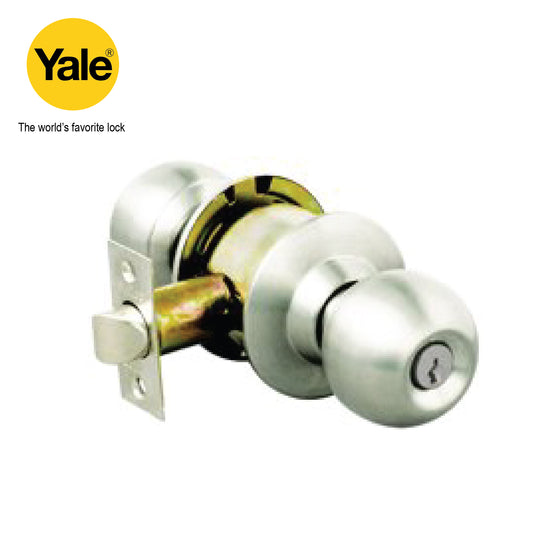 Yale Entrance / Bedroom Ball Lock Backset 60/70mm 1" Door Thickness Stainless Steel 304 - VCA5127NUS32