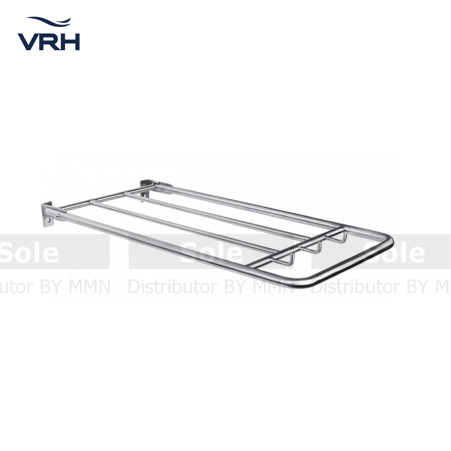 VRH Foldable Cloth Rack, Size 600x300mm, Stainless Steel - FBVHS.0131AS