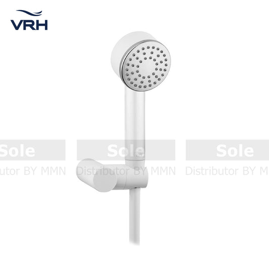VRH Hand Shower Body & Holder, ABS Plastic 2.5 Inches Flexible Hose 1.5m PVC Thermo Plastic - FJHOF.C14CJZ