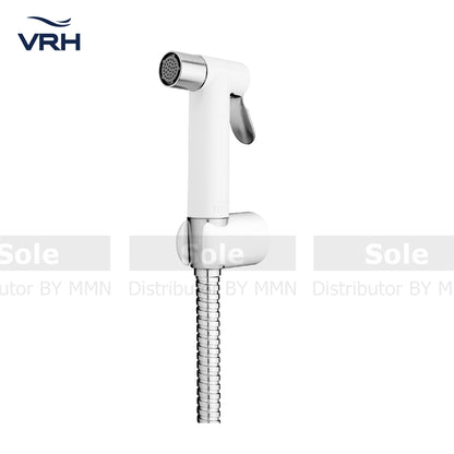 VRH Bidet Spray With 4 Feet Flexible Hose, Thermo Plastic ABS 304 Grade - FXHOY.0040WS