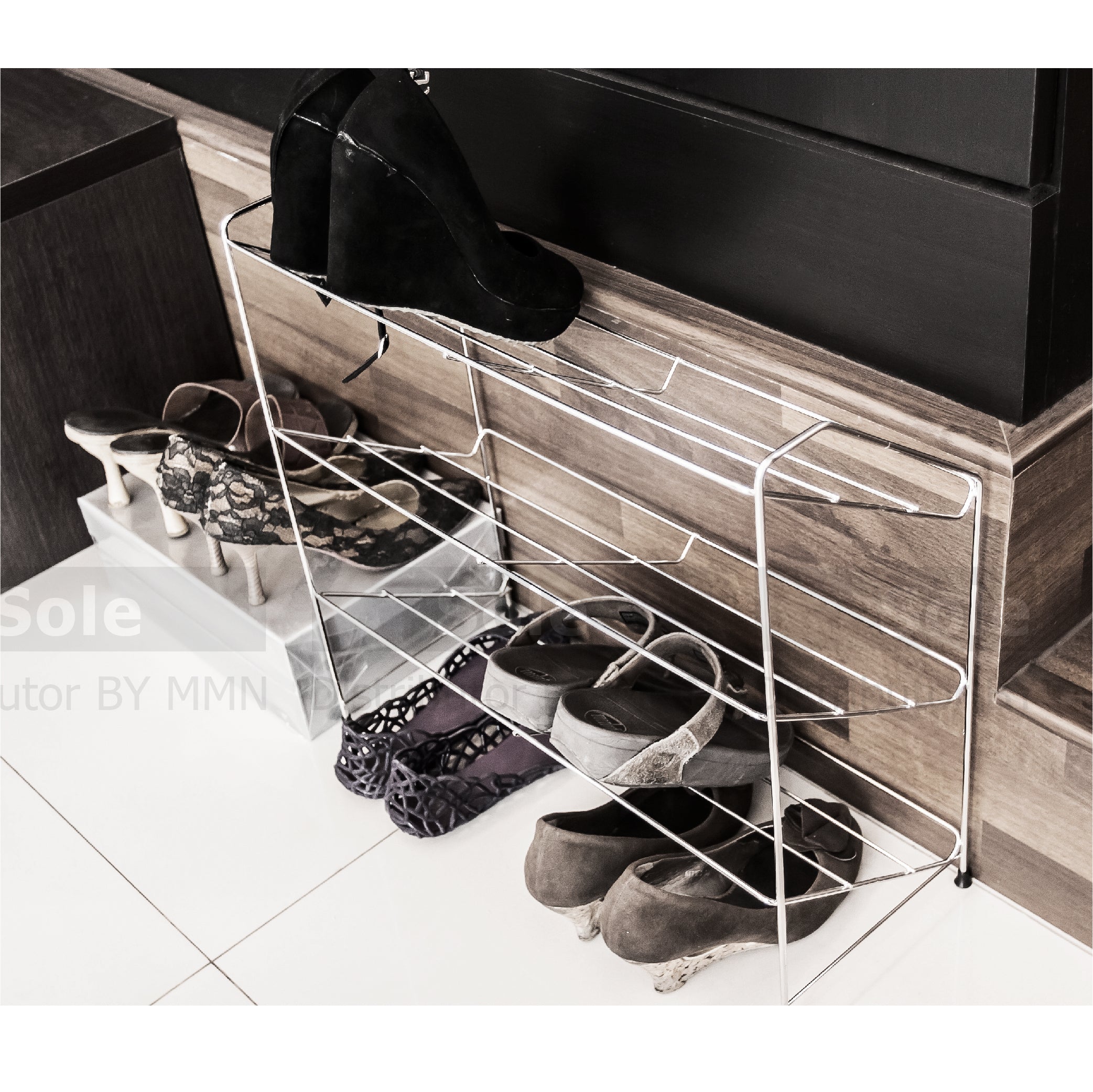 Hettich shoe store rack