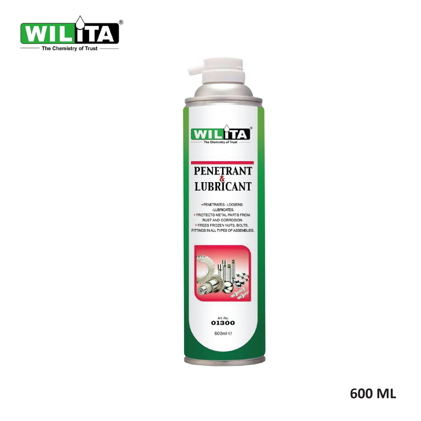 Wilita Penetrsnt & Lubricant 600ml (01300) - WL01300P.LUBR