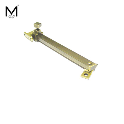 Mcoco Square Window Stay Adjustable , Stainless Steel & Antique Brass Finish- WS102