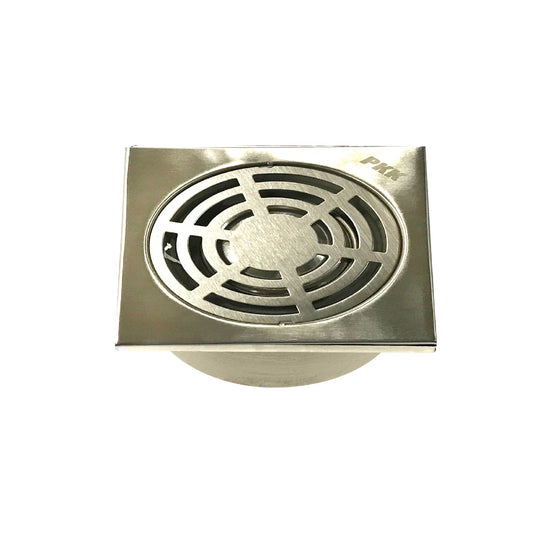 Mcoco Water Gully Cover Square PKK, Size 6x6 Inches, Stainless Steel Finish - GCGAL6PKK