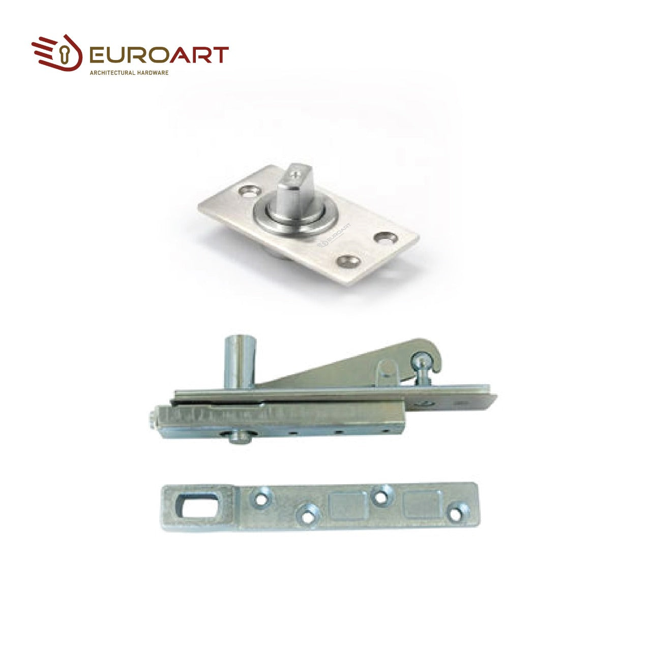 EuroArt Floor Pivot For 250Kg & 1400mm Door Width - EURO1000/25F