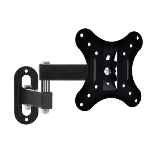 Mcoco Tv Bracket Wall Mounted With Adjustable Double Arm For 14 to 27 Inches Black Colour - JDF03