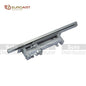 Euroart Concealed Door Closer, 120° Opening Angle, Max Door Width 1200mm, Max Door Weight 100Kg Silver Finish - DC7025SIL