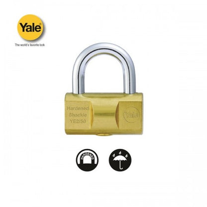 Yale Pad Lock With 3 Keys - YE2.50.124.1