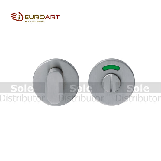 EuroArt Thumbturn & Release With Indicator Dimention 54x17mm Satin Stainless Steel - TRS004i/SS
