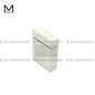Mcoco Furniture Sonice Metal Glass Shelf Bracket White - MC171103