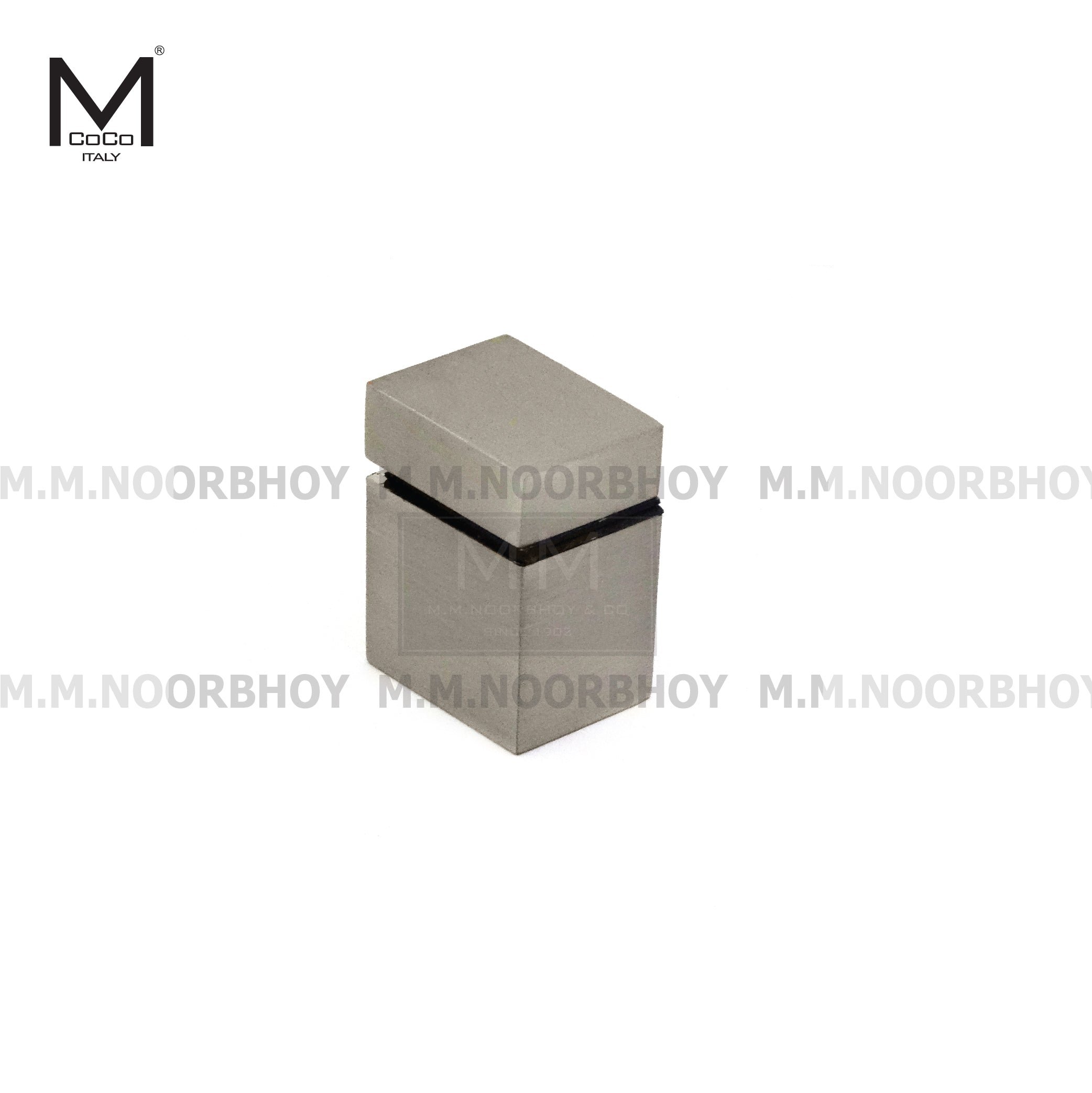 Mcoco Furniture Glass Clamp Square Satin Nickel Finish - GD605 – M. M ...