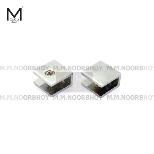 Mcoco Furniture Glass Clamp Size 30x10mm Chrome Plated Finish - D416CP (GD 520.30 CP)