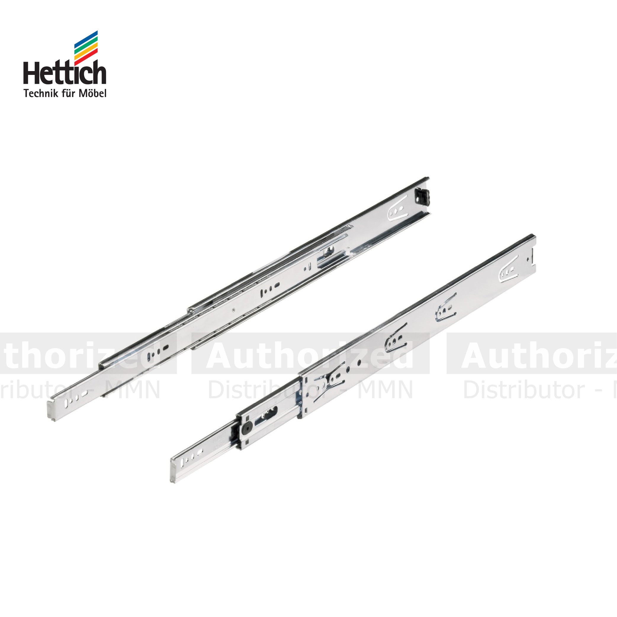 Technical Drawer Railing Hettich Drawer Railing Soft Closing, Sizes 14,16,18 & 20 Inches, Galva ...