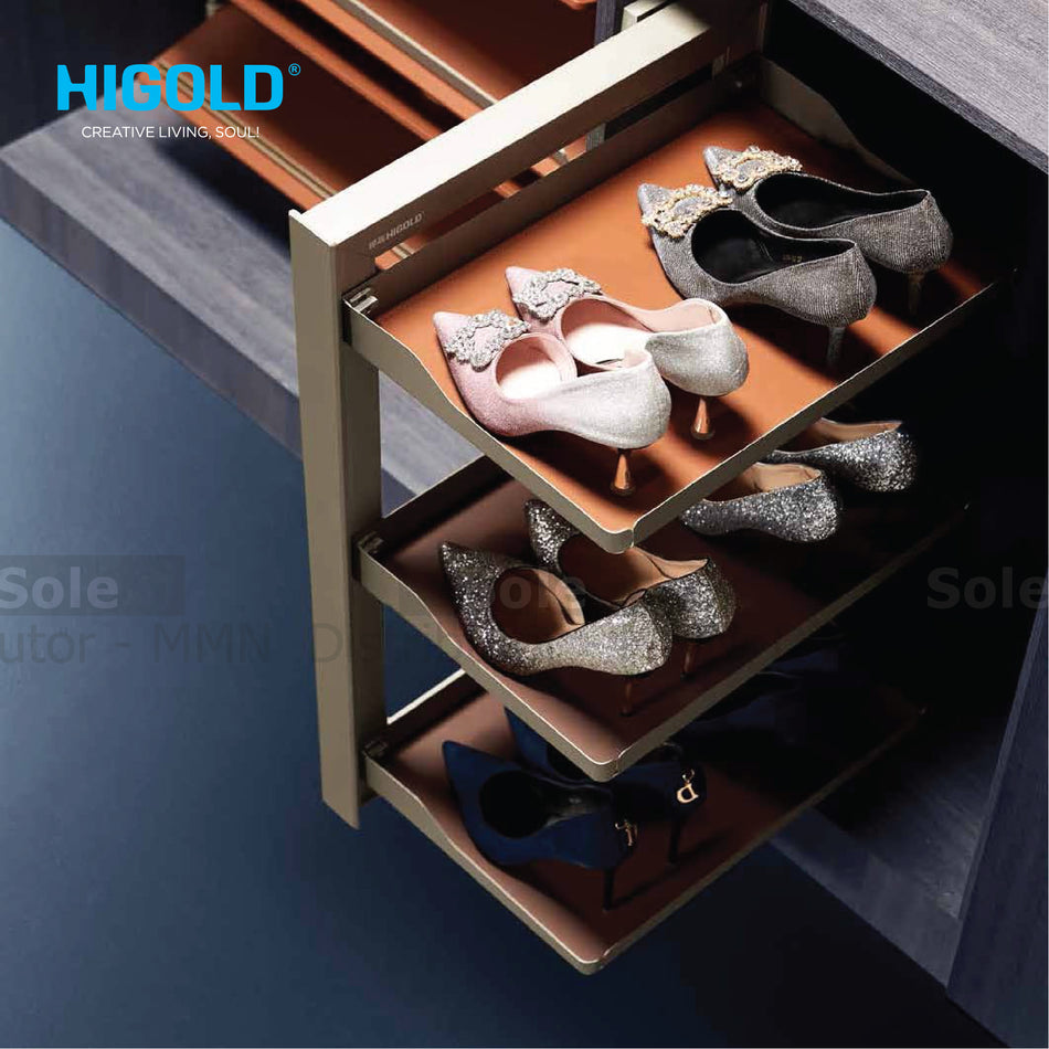 Higold Side Mount Basket Armani Style, Left & Right Side, Dimension 356x465x780mm - HG703571| HG703572