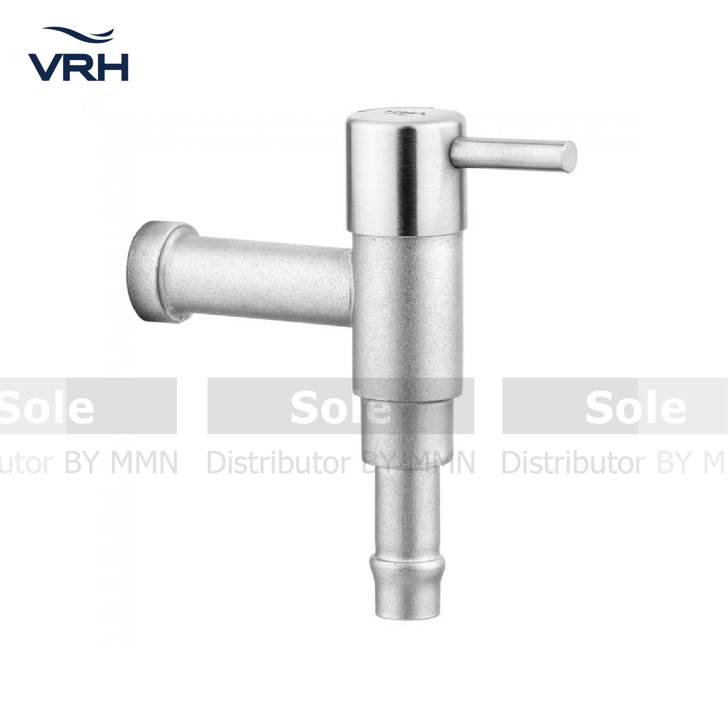 VRH Wall Tap Faucet Single - Bonny Series, Stainless Steel 304- HFVJC.7120K6