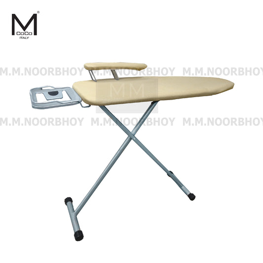 Mcoco Ironing Board 02 Tier Size 33x96cm Small Steel Beige Colour - PT4314