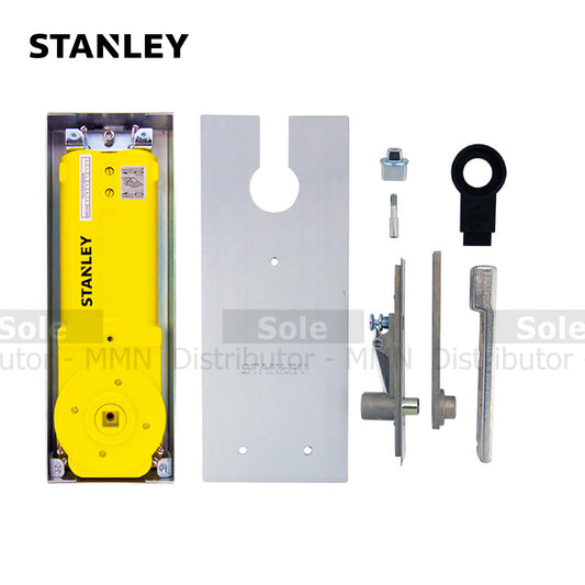 Stanley Floor Spring With Arm & Top Pivot ,Power EN 4, D/W - 110mm,100 Kg, SSS - (Set) - ST-B804HAEN